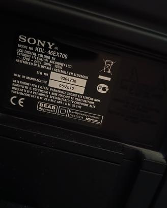 Telecomando sony bravia kdl-46ex700