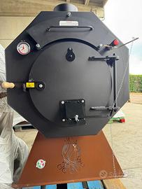 CALDAIA A LEGNA F.LIBERA BRUCIATUTTO “QUBA” da34kw