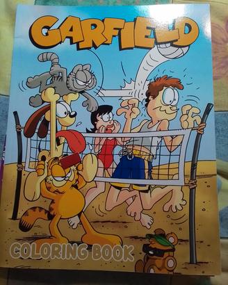 coloring book Garfield 