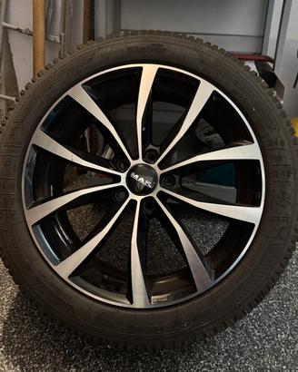 Cerchi ruote Mak Wolf  18” + Bridgestone 215/50/18
