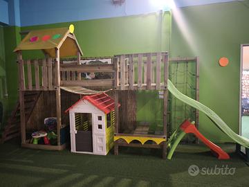 Blocco completo giochi per ludoteca / parco giochi
