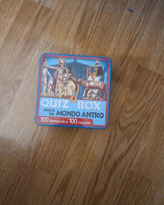 Quiz box - civiltà del mondo antico.