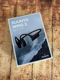 Suunto Wing 2 Black Cuffie Open Ear Nere Bluetooth