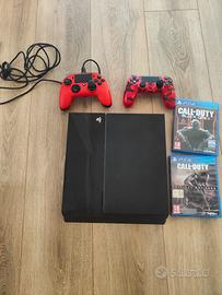 Ps4 con due DualShock 4 e 2 giochi COD