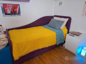 Letto singolo contenitore