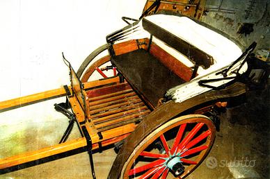 Antico Calesse d'Epoca Originale