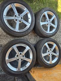cerchi 17 Mercedes classe a con gomme estive 