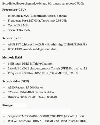 PC Desktop Assemblato
