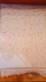 I Maestri del ricamo Antico Copriletto matrimonial