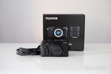 Fujifilm Fuji X-E2 nera, mirrorless, solo corpo