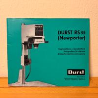 Catalogo Durst RS 35 Newport ingranditore 24x36