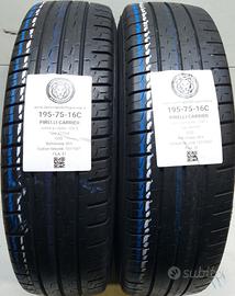 2 GOMME 195 75 16C PIRELLI A70875
