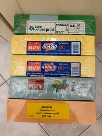 Rey adagio risma colorata A4