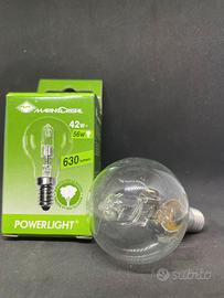 10pz lampadina alogena 42w=56w