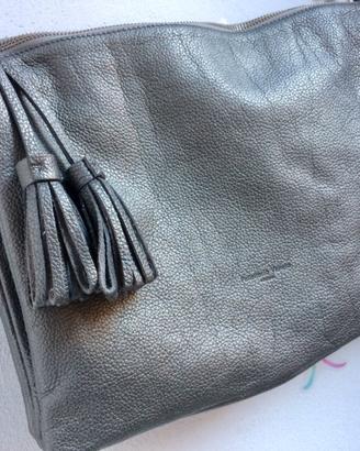 Borsa postina vera pelle Pelletteria Veneta NUOVA