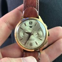 Orologio cronografo in oro 18k Lanco