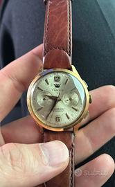 Orologio cronografo in oro 18k Lanco