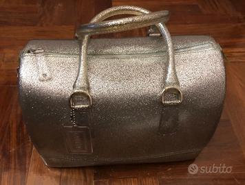 Borsa bauletto Furla glitter