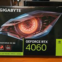 Scheda Video RTX 4060 Gigabyte Windforce OC 8gb