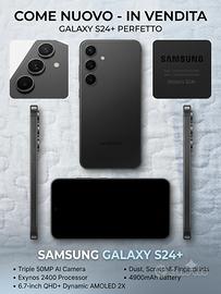 Samsung Galaxy S24+ (S24 Plus) - Come Nuovo - 500€