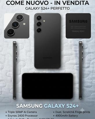 Samsung Galaxy S24+ (S24 Plus) - Come Nuovo - 500€