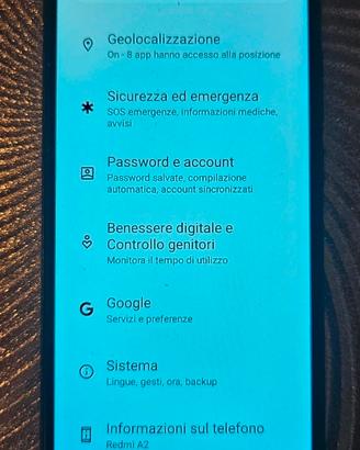 Smartphone Xiaomi Redmi A2