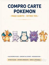 ritiro lotti di carte pokemon 