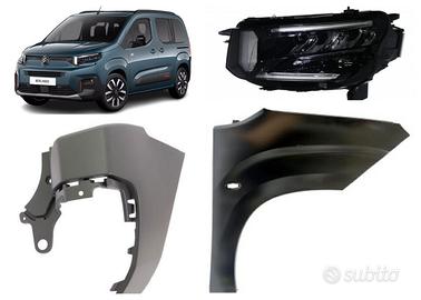 Citroen Berlingo Van cofano rinforzo fanale airbag