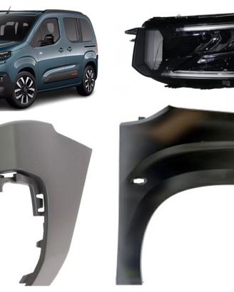 Citroen Berlingo Van cofano rinforzo fanale airbag