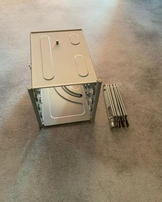 Cestello interno per 4 hard disk HDD da 3,5" con s