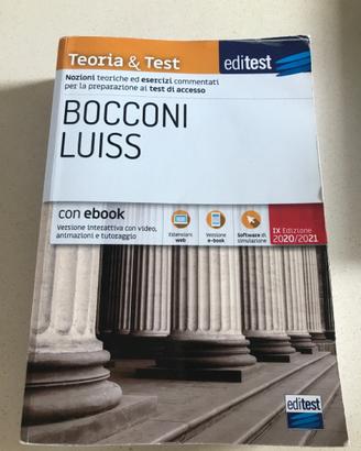 Libri test Bocconi Luiss