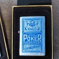 Accendino Zippo Marlboro aces King's Blue 