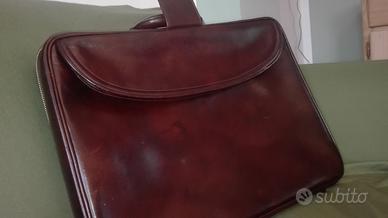 Borsa 24 ore in vera pelle