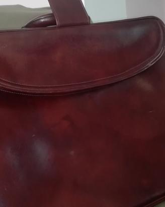Borsa 24 ore in vera pelle