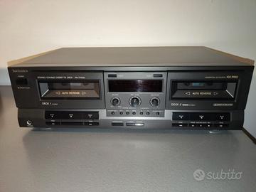 Piastra cassette Technics