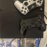 Ps4 con 2 controller + videogiochi