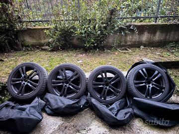 Cerchi mak + gomme invernali michelin