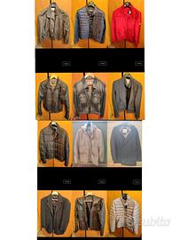 12 giacche giacconi giubbino cappotti 