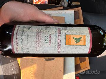 Lotto 5 bottiglie vino antiche