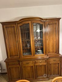 Mobile credenza in legno massello stile classico