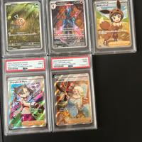 maxi lotto pokemon PSA+carte vintage e comuni