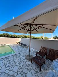 Ombrellone da esterno 3x3