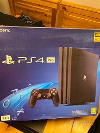 Ps4 Pro 1TB con Cavi e Cuffietta scatola originale