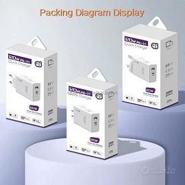 CARICATORE 120 WT CON CAVO DI RICARICA 