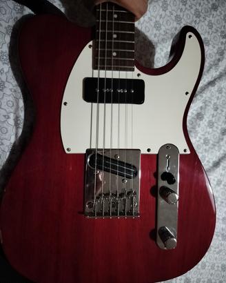Telecaster con P90 e hotrail