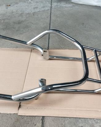 Porta Pacchi Cromato Moto Guzzi V7  Originale