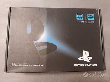 Console retrostation con giochi