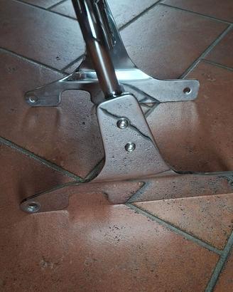 SISSY BAR SCHIENALE ACCIAIO CROMATO