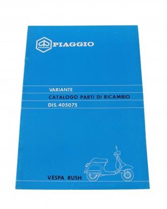 Catalogo parti di ricambio Piaggio Vespa Rush
