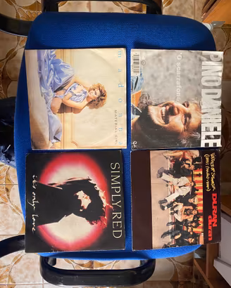 4 vinili 45 giri da collezione